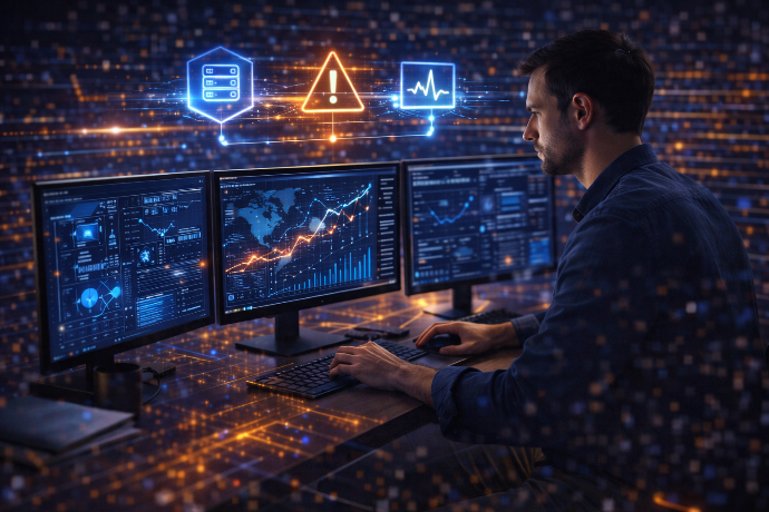 Monitorización de sistemas y redes informáticas en tiempo real