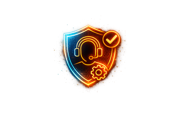 Icono de soporte técnico especializado para empresas