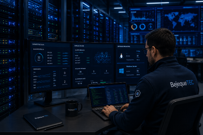     Gestión estratégica de infraestructura IT y continuidad operativa empresarial